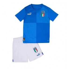 Italien Hjemmebanesæt Børn 2022 Kort ærmer (+ korte bukser)